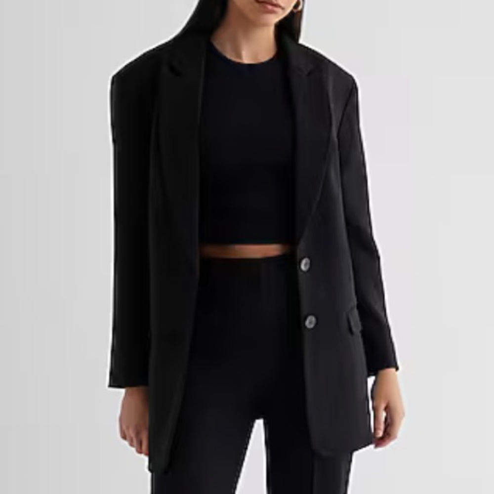 Express Oversized Boyfriend Blazer